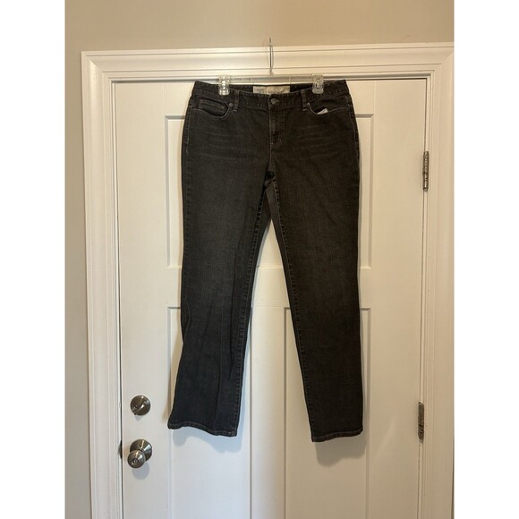 LOFT Women's Curvy Boot Size 14 Blue Med Wash 5 Pocket Jean - Picture 1 of 5